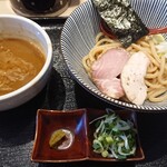 長男、もんたいちお - レディースつけ麺