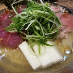 ラーメン巌哲 - 鮪塩冷やし