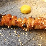 焼き鳥 ばかちん - 気になってたダルム(白モツ)うまっ