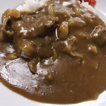 駒鳥食堂 - 松阪牛肉カレーライス　アップ