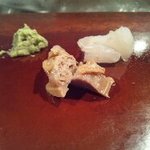 鎌寿司 - 煮蛤、マコガレイ
