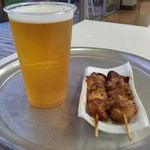 東京園 - 生ビールやきとりセット ５００円