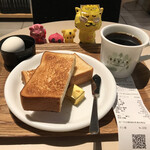 Kafe Bureku To Za Foresuto - モーニングAセット　350円(税込)