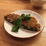 サエキ飯店 - 牡蠣のオムレツ