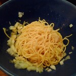 麺処 にぼし香 - 混ぜました