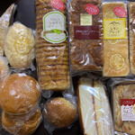 コーナーポケット - 購入したパン（信玄あげぱんは写っていません^_^;）