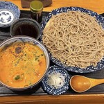 手打ち蕎麦 太古福 - 浅利のトマトクリーム蕎麦