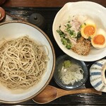 手打ち蕎麦 太古福 - 冷やしタンタン蕎麦