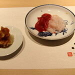 Sushi Benkei Umi - マグロとアラを辛味大根で