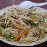 桃華園 - あんかけ麺(大盛)