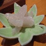 こはち - サービス、クエのお刺身