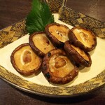 金町製麺 - 焼き椎茸　400円