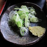 そば哲 - そば哲 「そばの薬味」