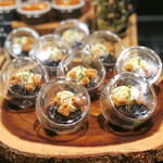 ザ・テラス - 紅茶風味のプルーンとマスカルポーネクリーム@プルーンの紅茶煮にマスカルポーネ。クッキークランブル