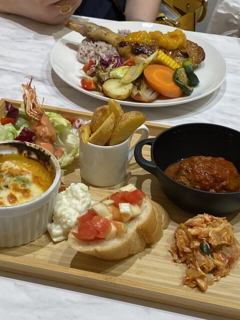 サラダもフルーツも食べ放題 By Harapeko Mi 29 サニーオーチャード ららぽーと愛知東郷店 Sunny Orchard 日進 フルーツパーラー 食べログ