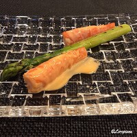 DADA - Fricassée d'asperges vertes et crevettes