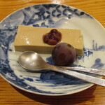 玄斎 - 番茶のブランマンジェ