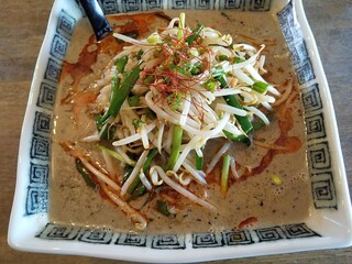 龍苑 - 黒胡麻坦々麺