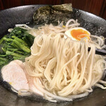 鷹楽 - 鶏清湯塩ラーメン