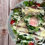 Warm Caesar Salad/Cold Shabu Sesame Salad/ Seafood Carpaccio Salad