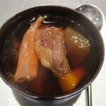 レストラン ラ フィネス - 猪鹿鳥・ポトフ風