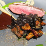 レストラン ラ フィネス - 鮑と鱧のブレゼUP