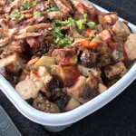 WOOD - ＋TOPPING CHICKEN（¥480）