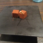 レストラン ラ フィネス - プティ・フール（紅茶の生チョコ）