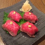 味鉄 - 絶品！神戸牛握り寿司