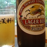 あつた蓬莱軒 - ビール１本目
