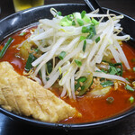 旨辛タンメン 荒木屋 - 台湾ラーメン950円、チャーシュー100円