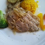 Pino - ランチメニュー　Bコース
                        おすすめ料理の塩豚とキャベツ