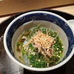 寿し おおはた - もずく　キス