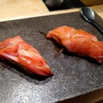 寿し おおはた - 蛇腹　大間とボストン