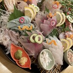 かもめ食堂 - 刺し身の盛合せ