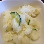おふくろ亭 - 白ホル定食 ポテトサラダ