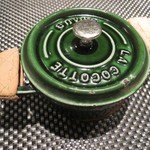 レストラン バカール - イベリコ豚とジロール茸、九条葱のストゥブご飯1