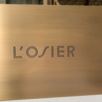 ロオジエ - 「L’Osier」は、 銀座にゆかりの深い「柳」を意味するフランス語「osier」から命名との事