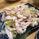 須賀乃湯 - ガツ刺（３５０円）