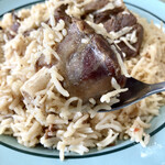 ユズフザイハラール - マトンも脂身少な目で筋肉メニュー♪