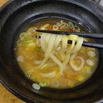 ふじ - 黄身をくぐらせて食べる