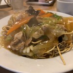 南海飯店 - かたい焼ソバ