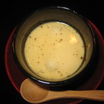 鮨 福原 - 椀物・モロコシのホワイトソ-ス
