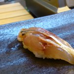 鮨 来多老 - 鯵。重ね。