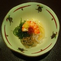 荒井屋 万國橋店 - 蓴菜の盛り合わせ