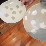 まちなか交流館 ATERA cafe - おかーさんの手づくり、ねこ柄の平皿