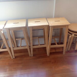 まちなか交流館 ATERA cafe - 椅子は増減できるミャ