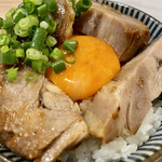 清湯醤油 ほし乃 - 焼豚玉子めし@400円(税込)