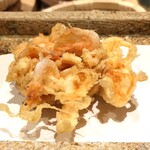 日本橋 蕎ノ字 - 桜えびかき揚げ