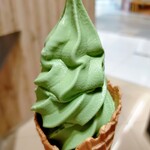 京はやしや - 抹茶ソフトクリーム430円